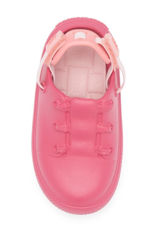 Melissa Kids' Charlie Slingback Sneaker In Pink