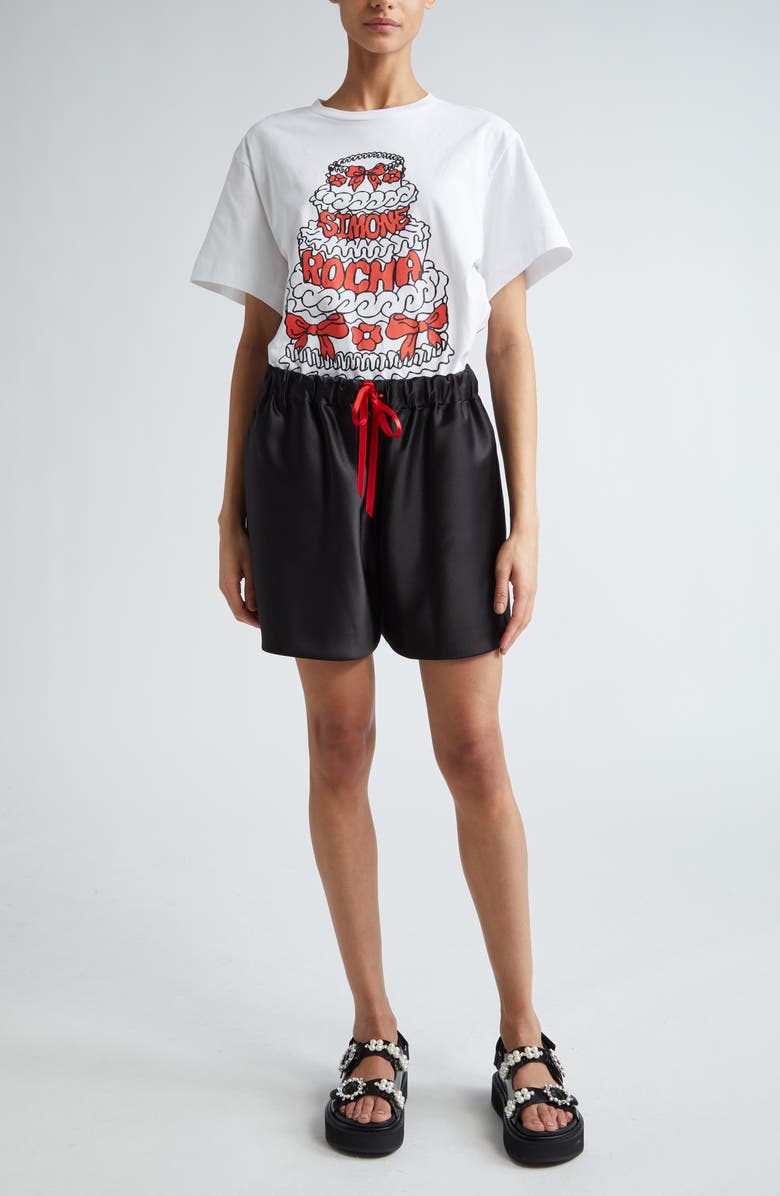 Simone Rocha Lady Boxer Shorts, Alternate, color,
