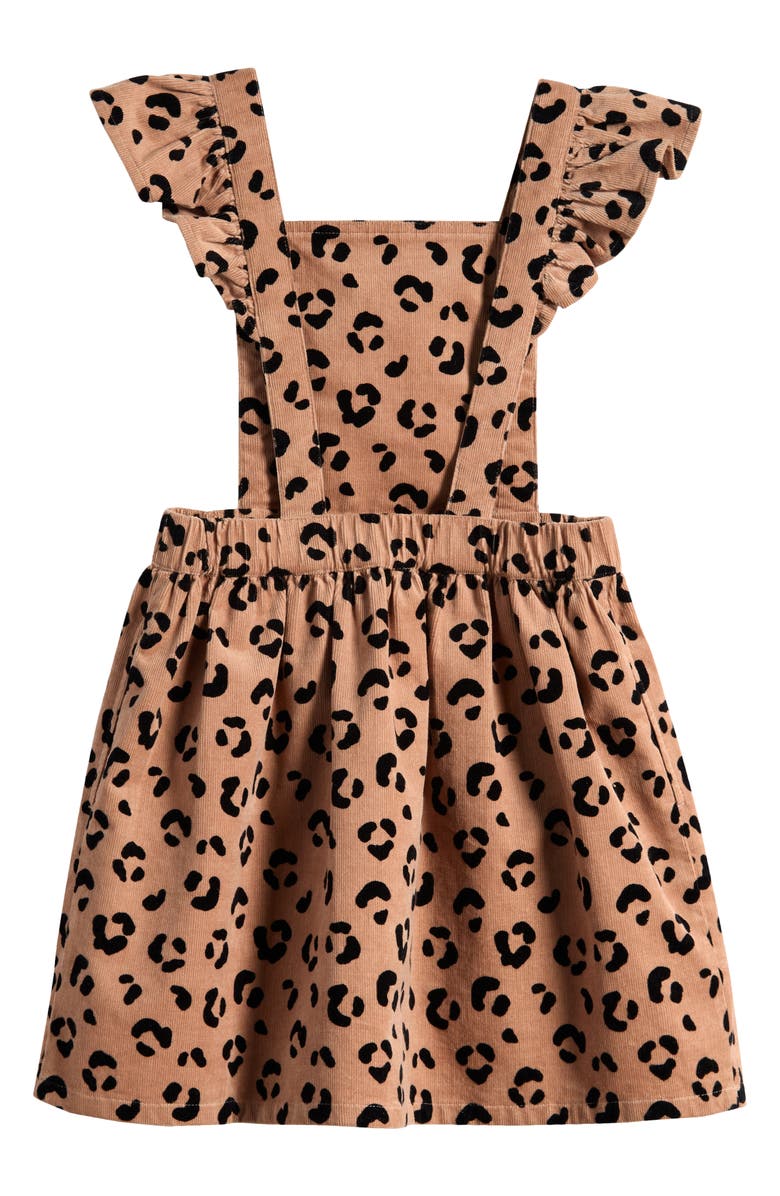 Tucker + Tate Kids' Print Cotton Corduroy Pinafore Dress, Alternate, color,