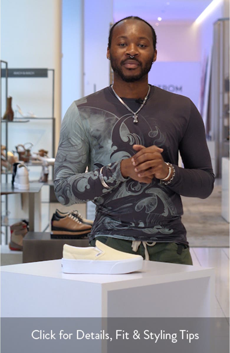 Classic Slip-On Stackform Sneaker, sales video thumbnail