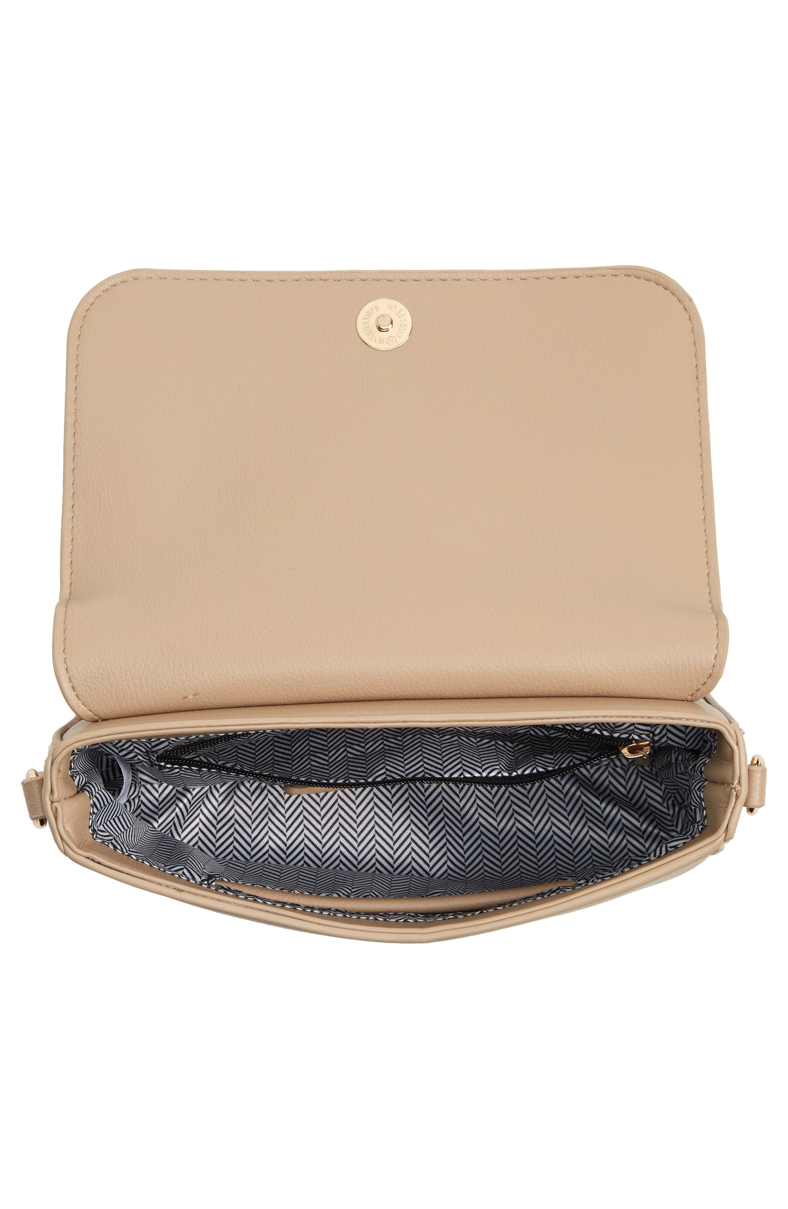 Mali + Lili 2-Piece Vegan Leather Crossbody Bag, Alternate, color, Tan