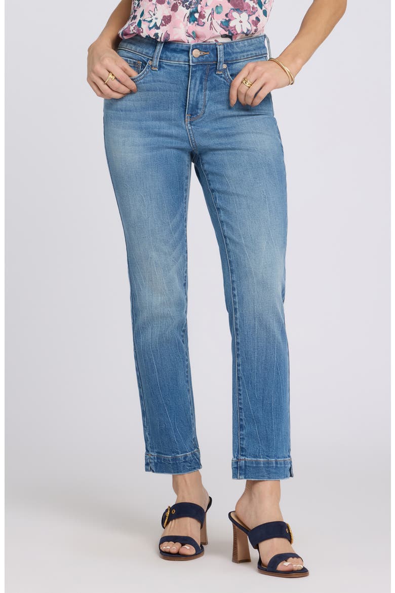 Sheri Slim Straight Leg Jeans, Main, color, PACIFICA