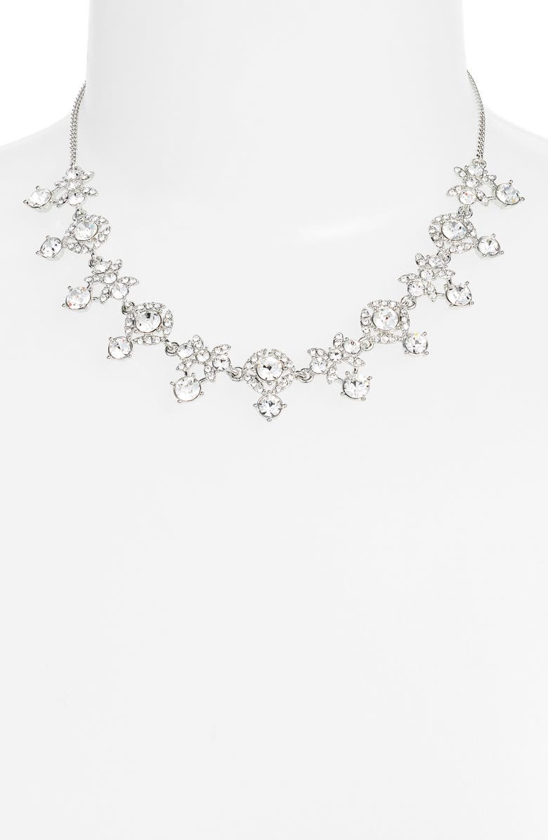 Givenchy Crystal Necklace, Alternate, color, 