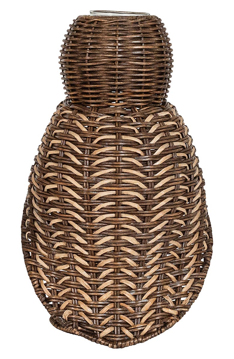 Juliska Devon Will Owl Vase, Alternate, color, Brown