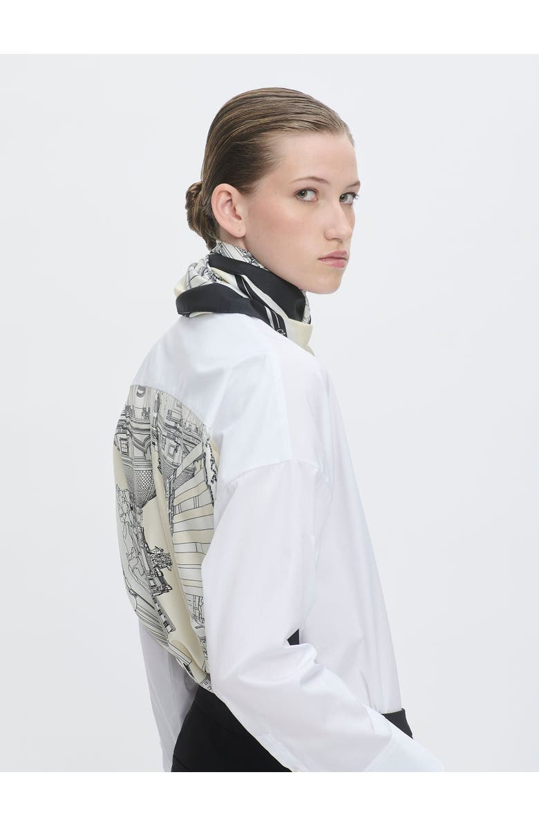 Callas Milano ROMA Rome scarf, Alternate, color, White