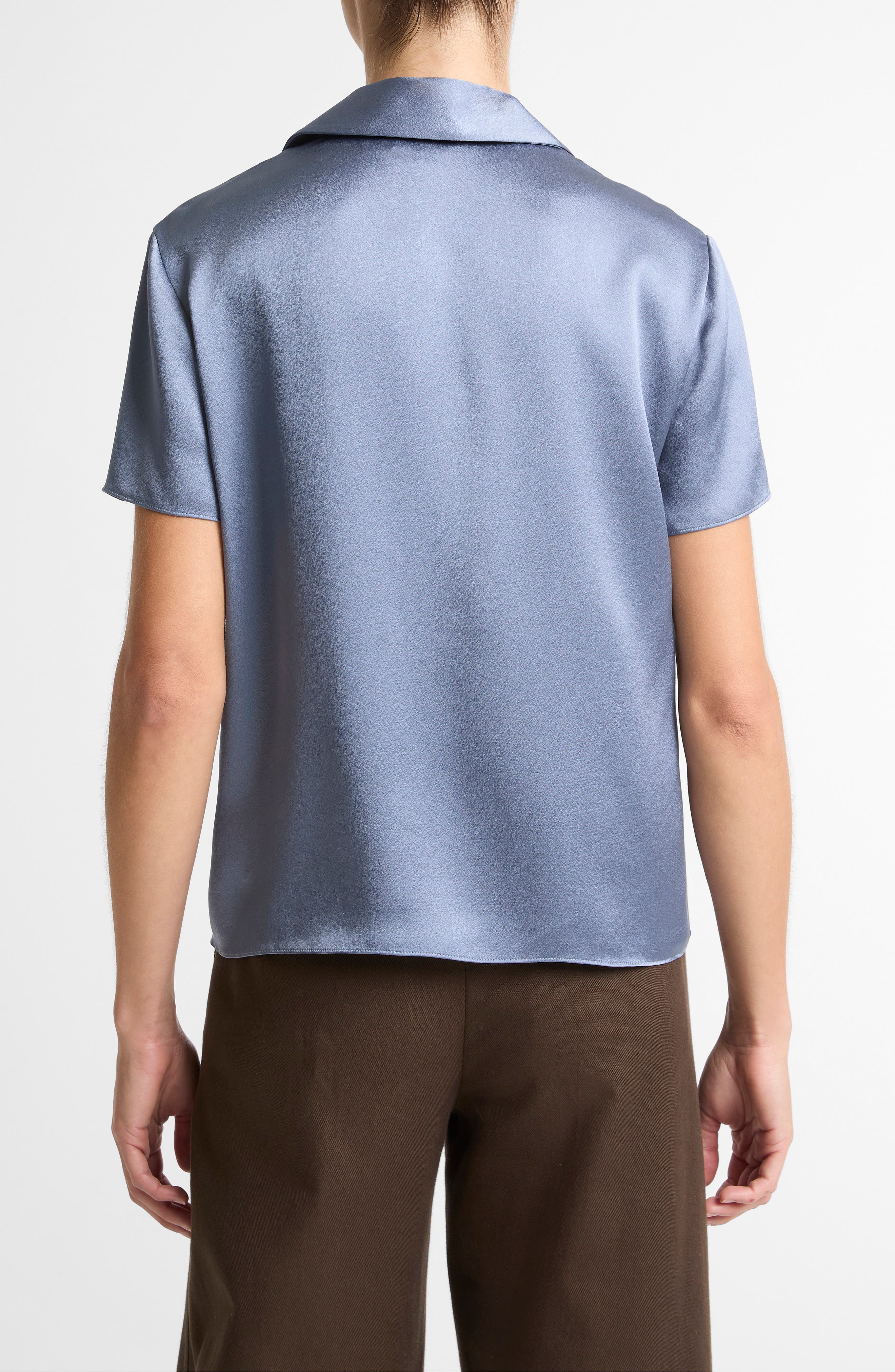 Silk Satin Polo - image 4