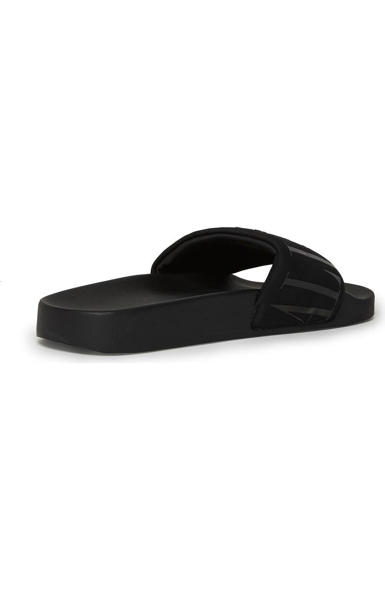 AllSaints Signet Transfer Slide Sandal, Alternate, color,