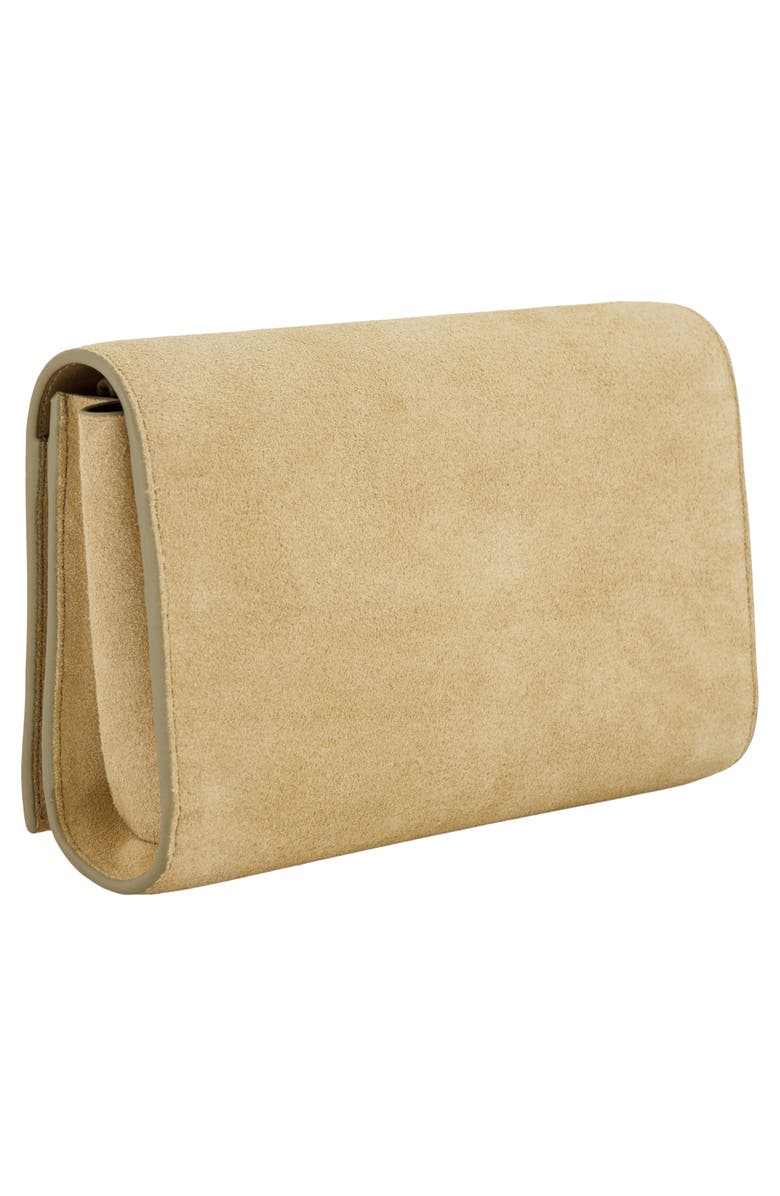 Vince Leather Crossbody Wallet, Alternate, color, Sandtrail