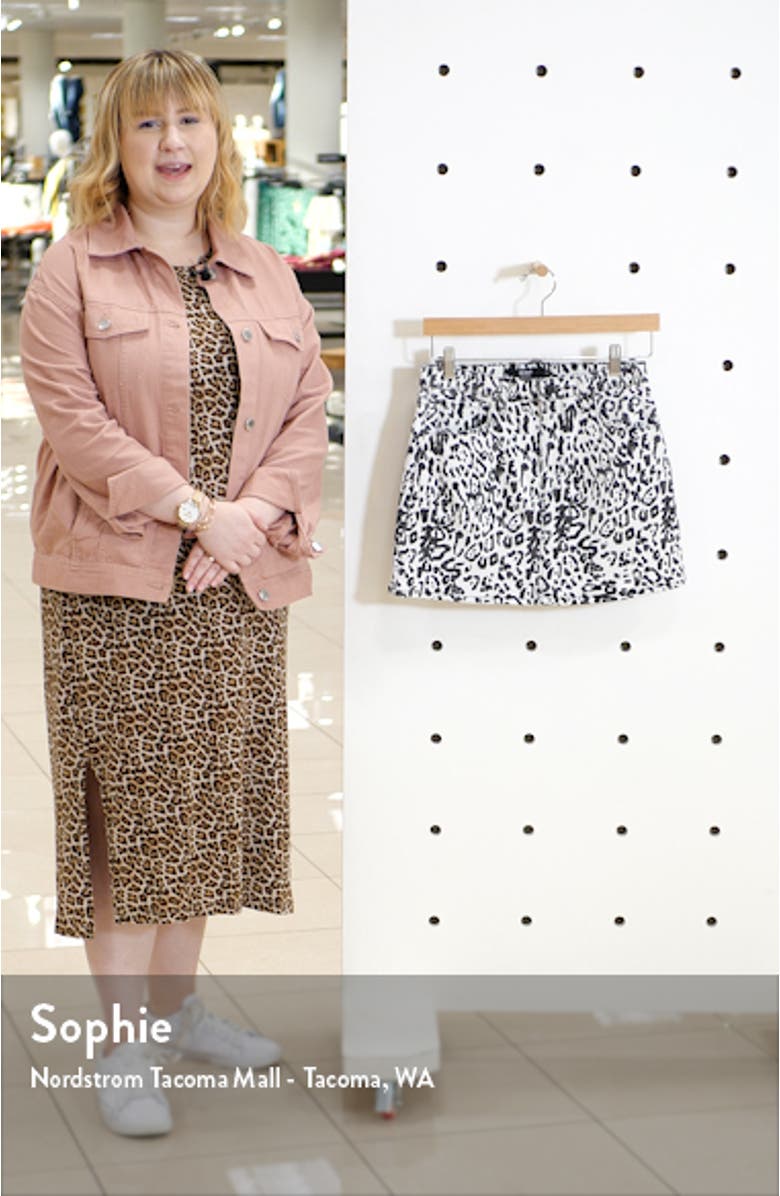 Animal Print Skirt, sales video thumbnail