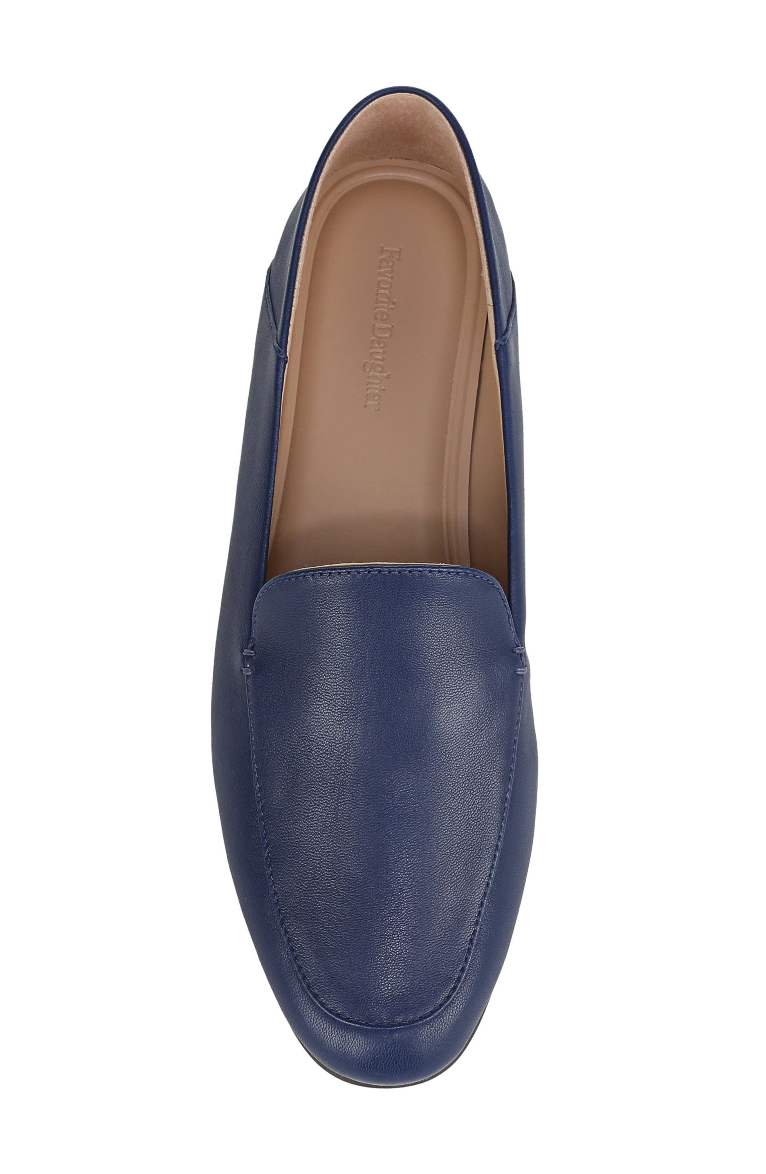 Yelena Almond Toe Loafer, Alternate, color, ESTATE BLUE