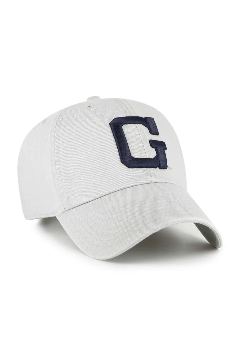 Men's '47 Gray Georgetown Hoyas Vault Clean Up Adjustable Hat, Alternate, color, Gray