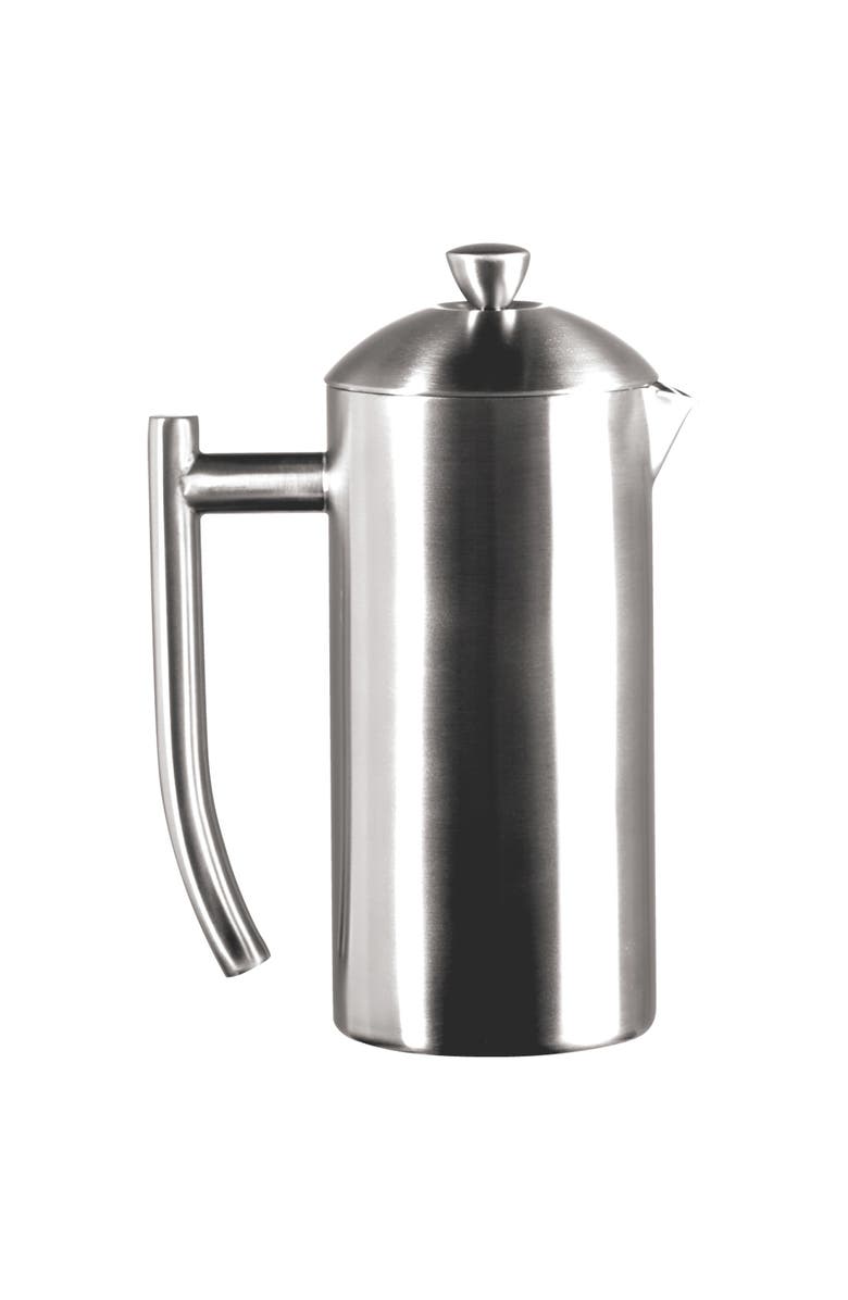 FRIELING Brushed 18/10 Stainless Steel French Press Coffee Maker, 17-ounce, Main, color, 
