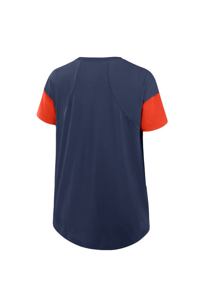 Women's Nike Navy Houston Astros Flowy Fashion T-Shirt, Alternate, color, Navy