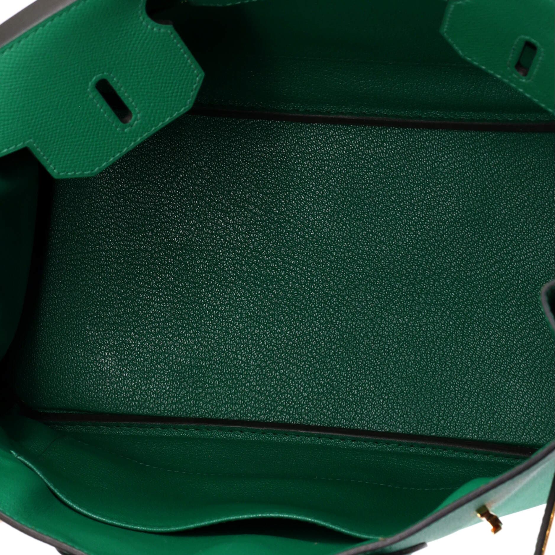 Birkin Handbag Green Epsom with Gold Hardware 30, Alternate, color, Green