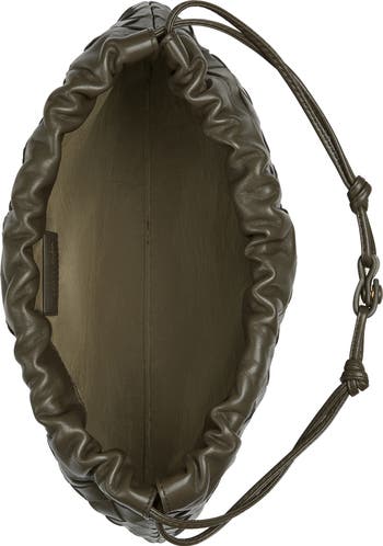 Bottega Veneta Medium Dustbag Intrecciato Leather Shoulder