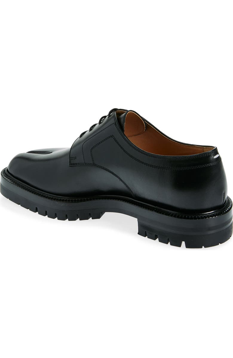 Maison Margiela Tabi County Derby, Alternate, color, Black
