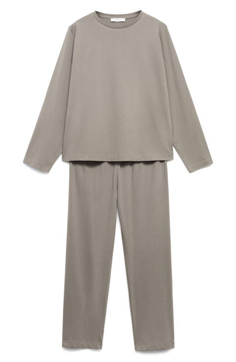 Plain Cotton Pajamas