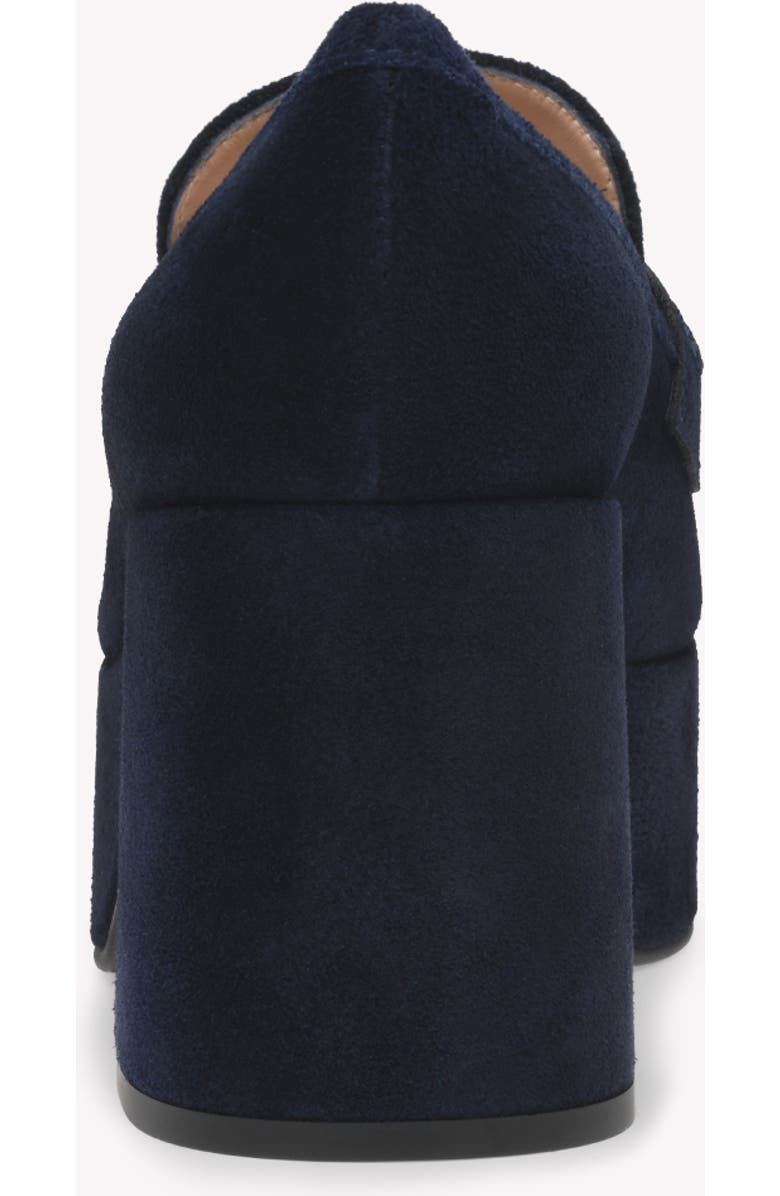 Gianvito Rossi Jenna Mocassin, Alternate, color, Blue Suede