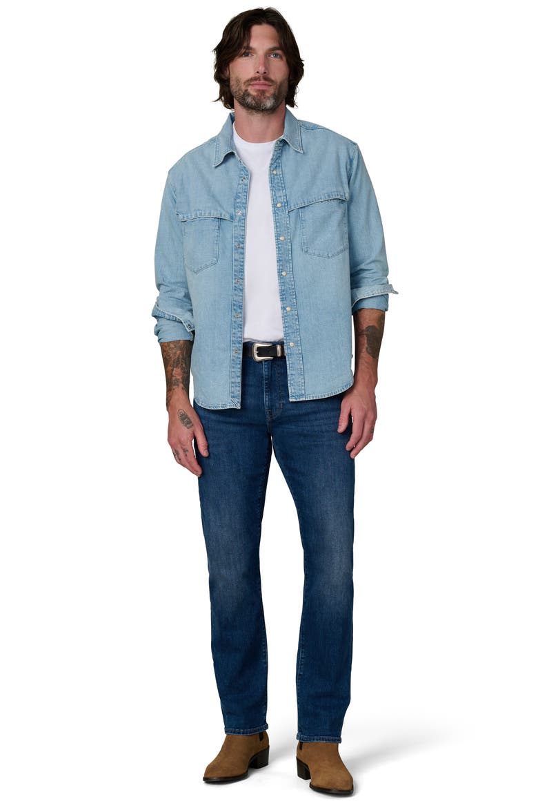 The Wayne Denim Snap-Up Western Shirt, Alternate, color, CANOGA