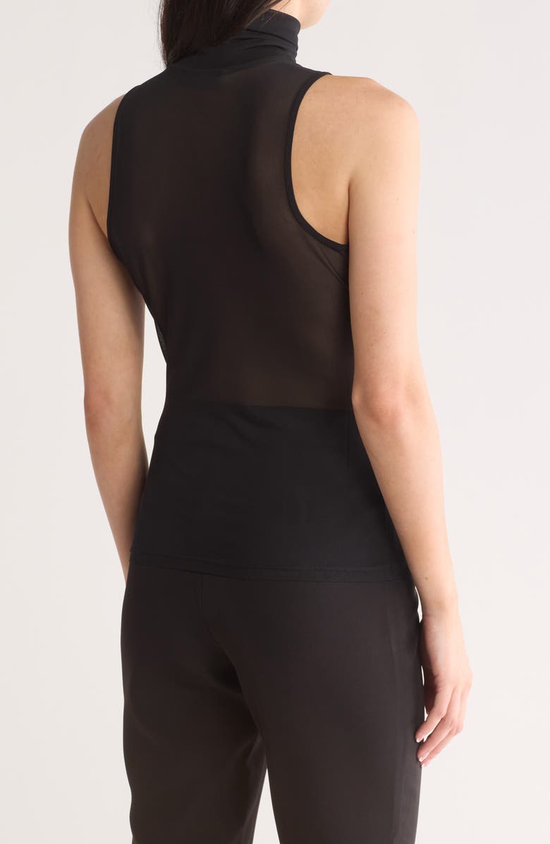 AFRM LOS ANGELES AFRM Holt Sleeveless Turtleneck Mesh Top, Alternate, color,