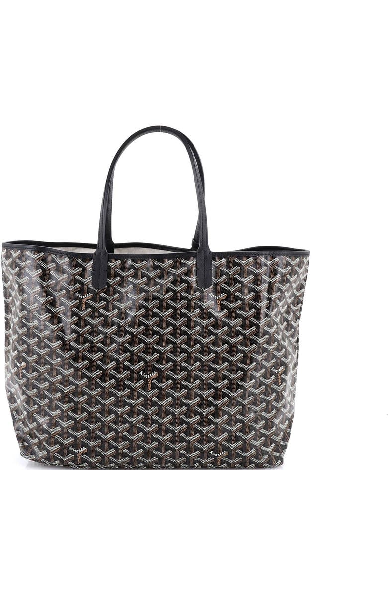 Pre-Owned Goyard Saint Louis Tote Coated Canvas PM, Alternate, color, Black