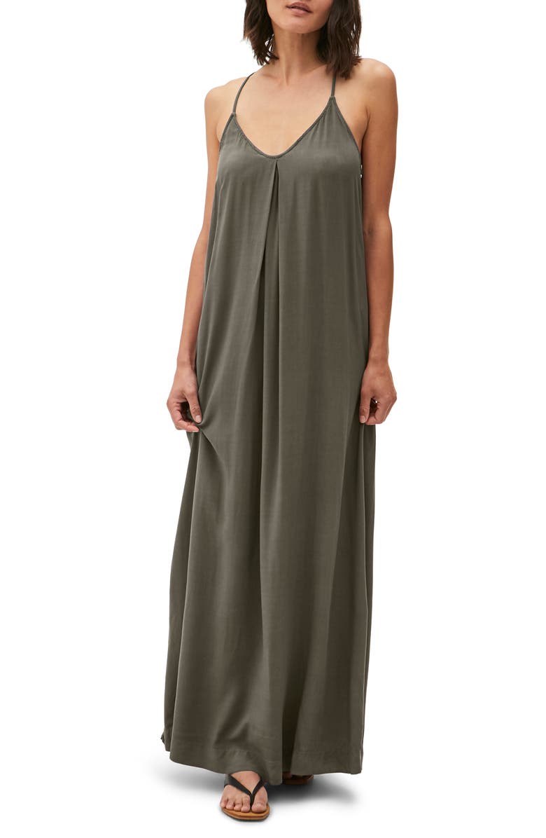 Michael Stars Maxi Slipdress, Main, color, 