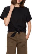 Sanctuary Good to Go Tie Hem T-Shirt