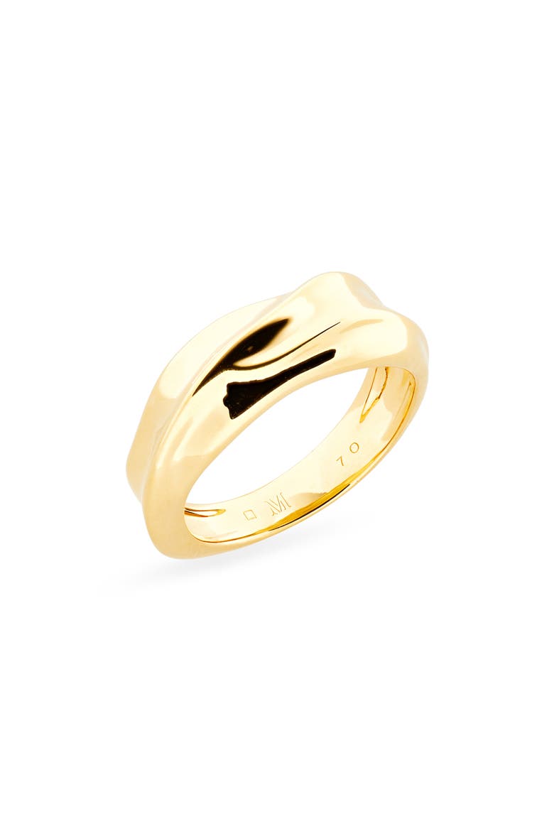 Nomade Stacking Ring, Main, color, 18K GOLD VERMEIL