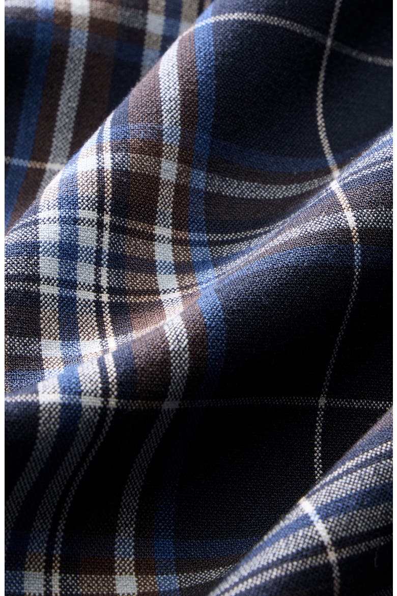 City Classic Fit Flannel Button-Down Shirt, Alternate, color, NAVY THOMAS PLAID CLASSIC