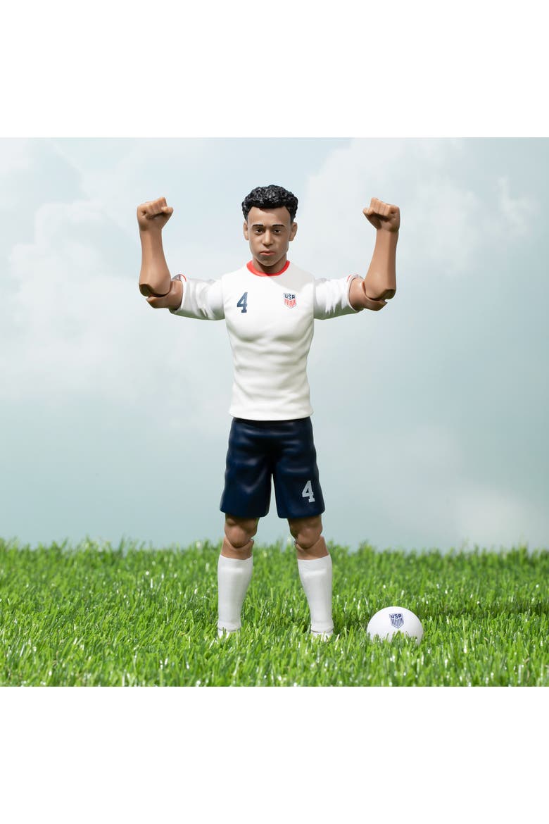 SOCKERS USMNT Tyler Adams 8" Collectible Soccer Action Figure, Alternate, color, White