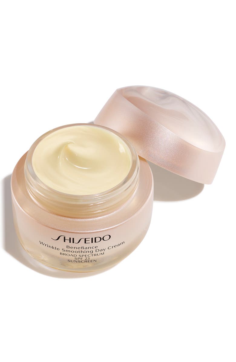 Shiseido Benefiance Wrinkle Smoothing Day Cream SPF 23, Alternate, color,