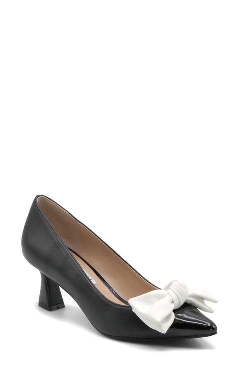 Adren Pointed Cap Toe Pump (Women)