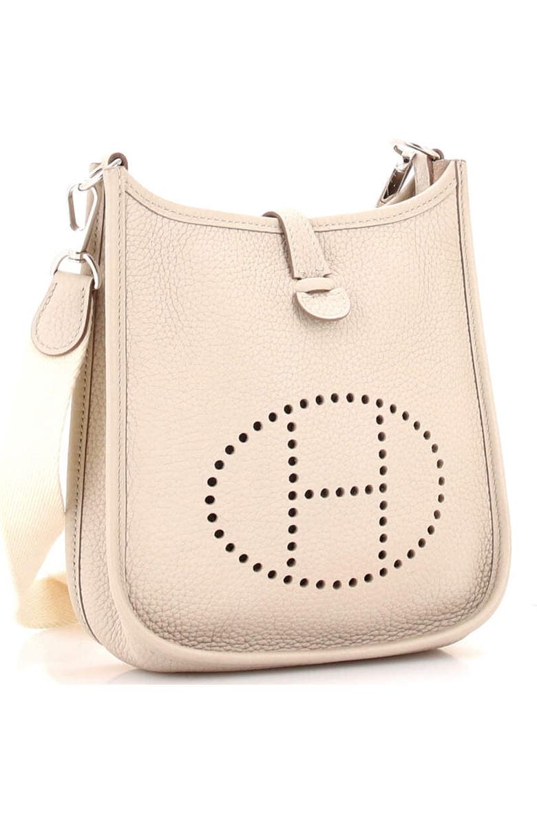 Pre-Owned Hermes Evelyne Bag Gen III Clemence TPM, Alternate, color, Beton