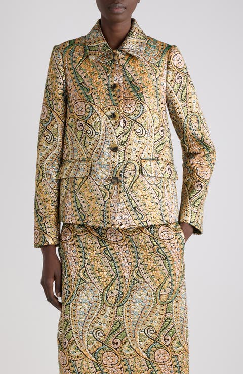 Bettsy Paisley Jacquard Jacket