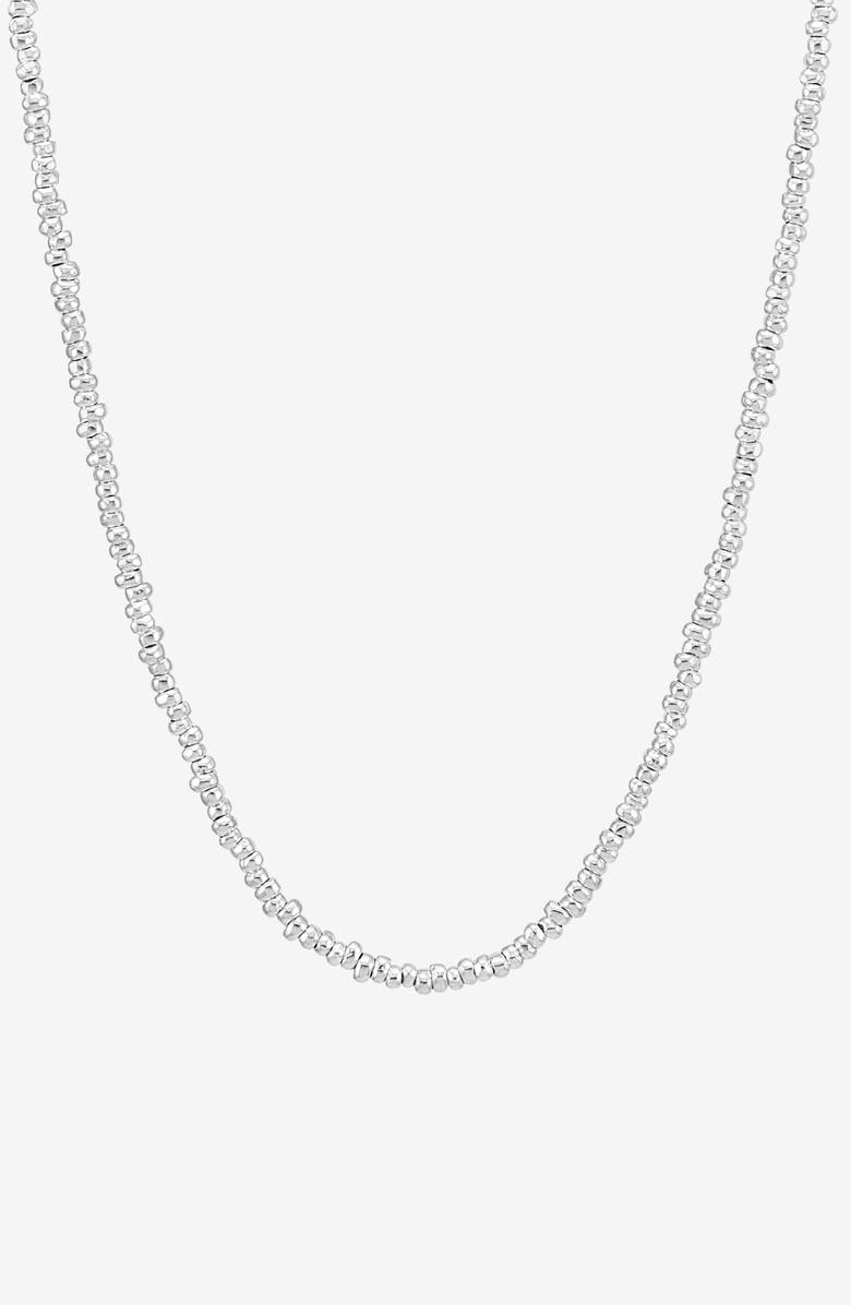 Dower & Hall Signature Small Nugget Necklace, Alternate, color, Sterling Silver