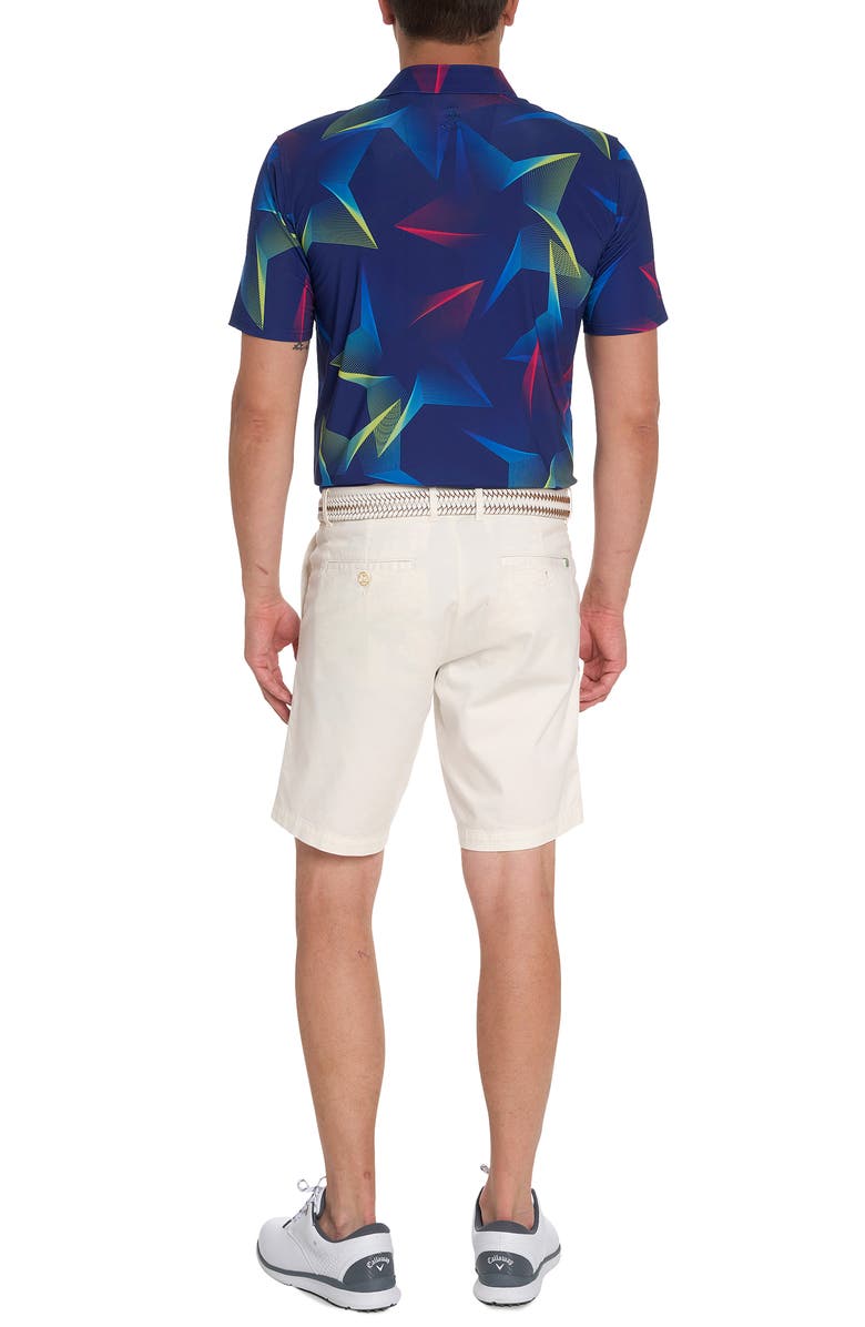 Robert Graham Geo Star Performance Polo, Alternate, color, 