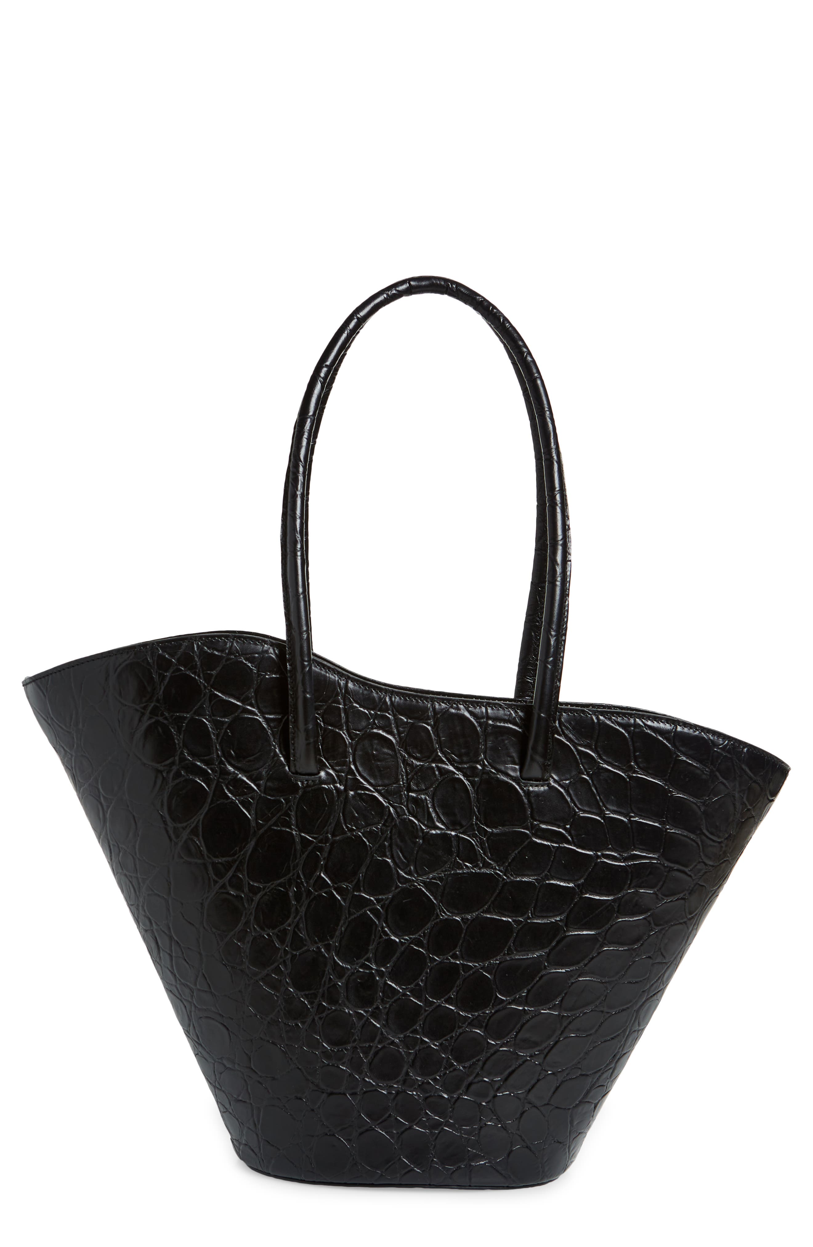 Little Liffner Tall Tulip Leather Tote, Main, color, 