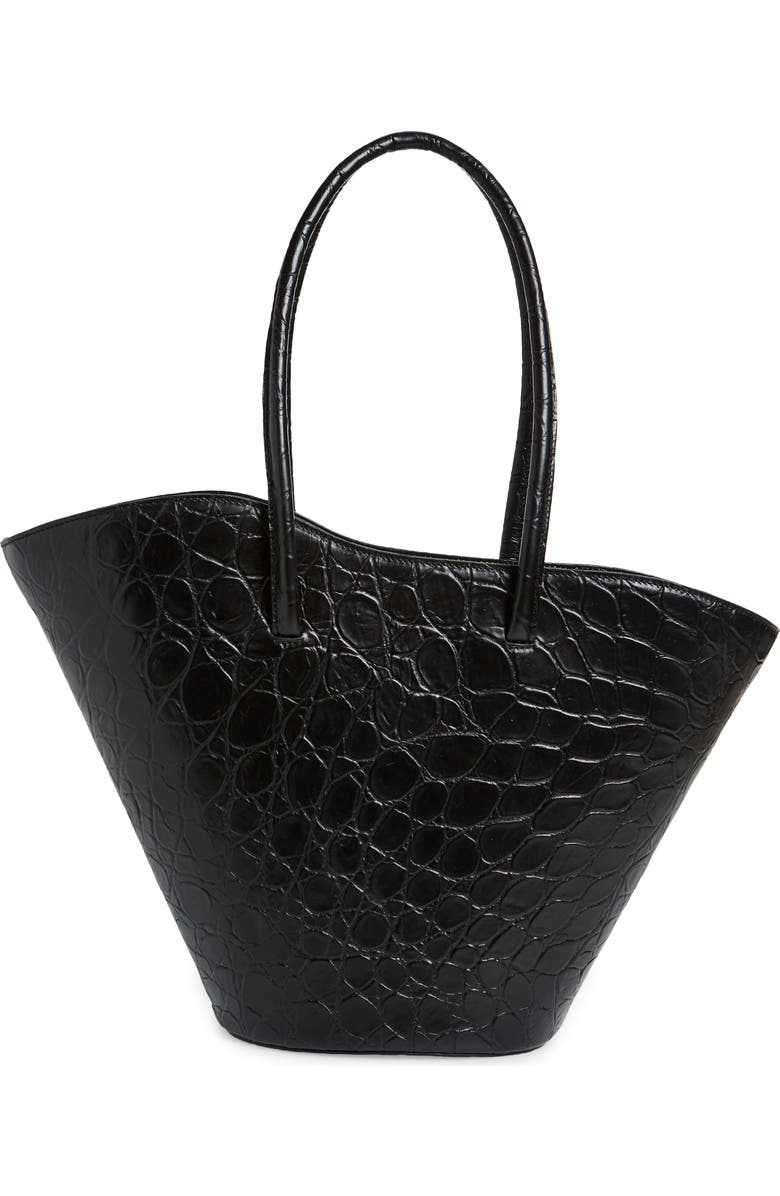 Little Liffner Tall Tulip Leather Tote, Main, color,