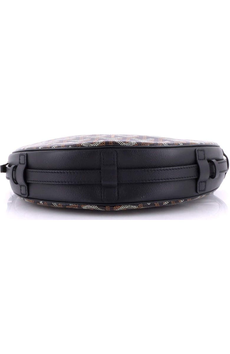 Pre-Owned Goyard Hirondelle Shoulder Bag Coated Canvas and Leather, Alternate, color, Black