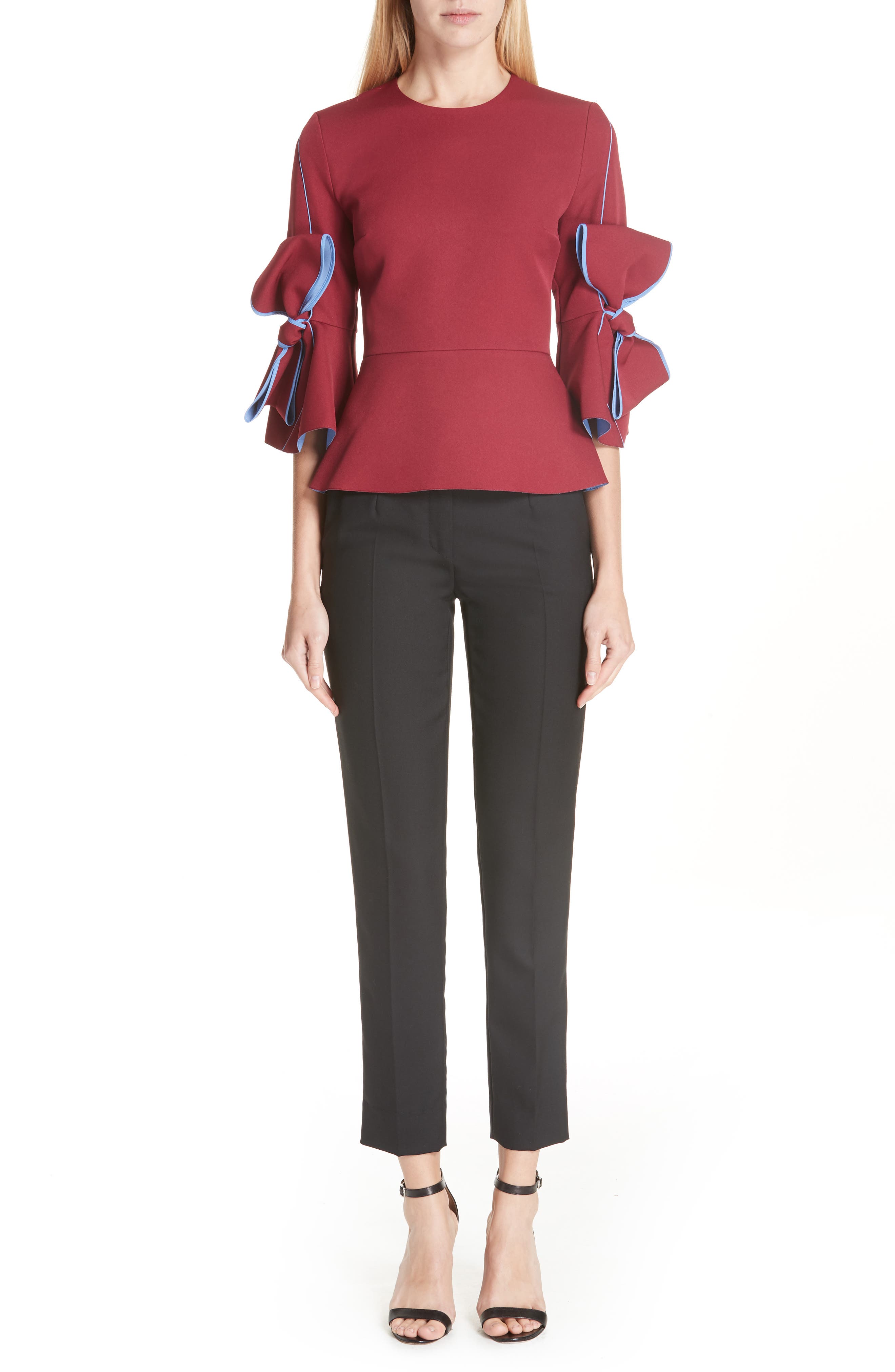 Manolo Blahnik 'Chaos Cuff' Sandal, Alternate, color, 