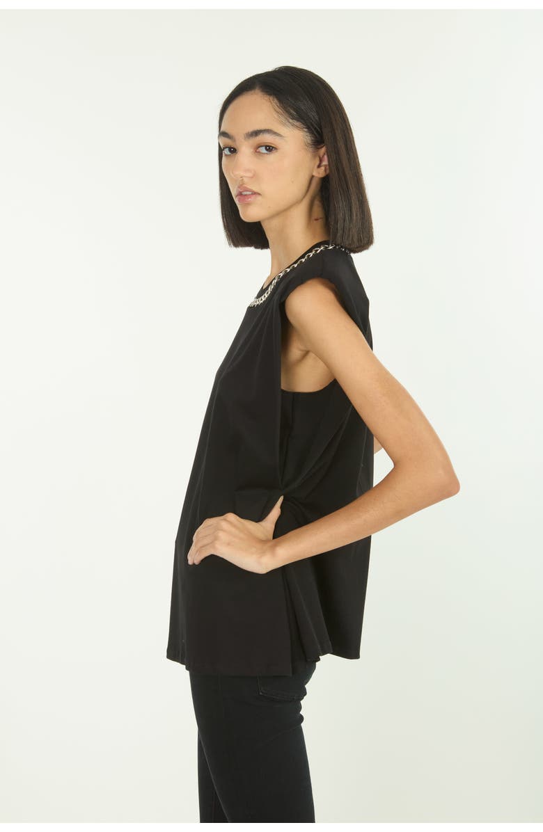 SECRET MISSION Roxanne Top, Alternate, color, Black