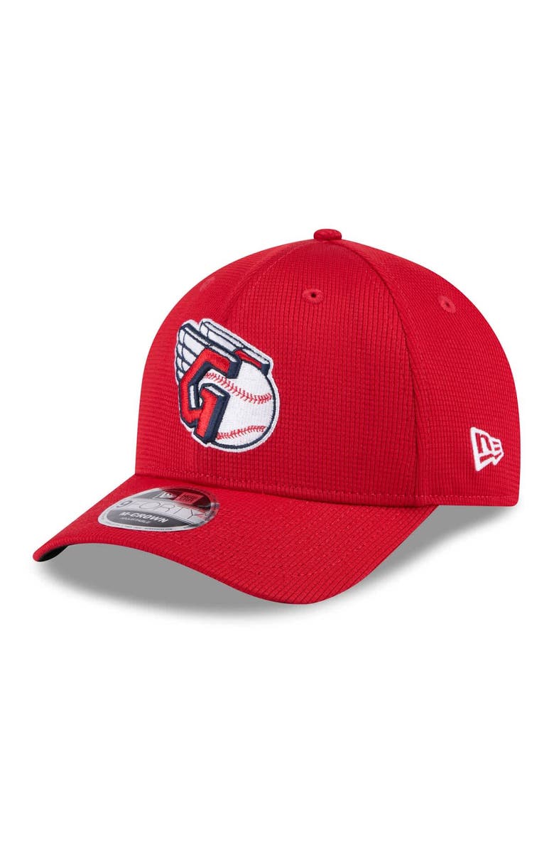 New Era Men's New Era Red Cleveland Guardians 2025 Spring Training 9FORTY Adjustable Hat, Alternate, color, Red