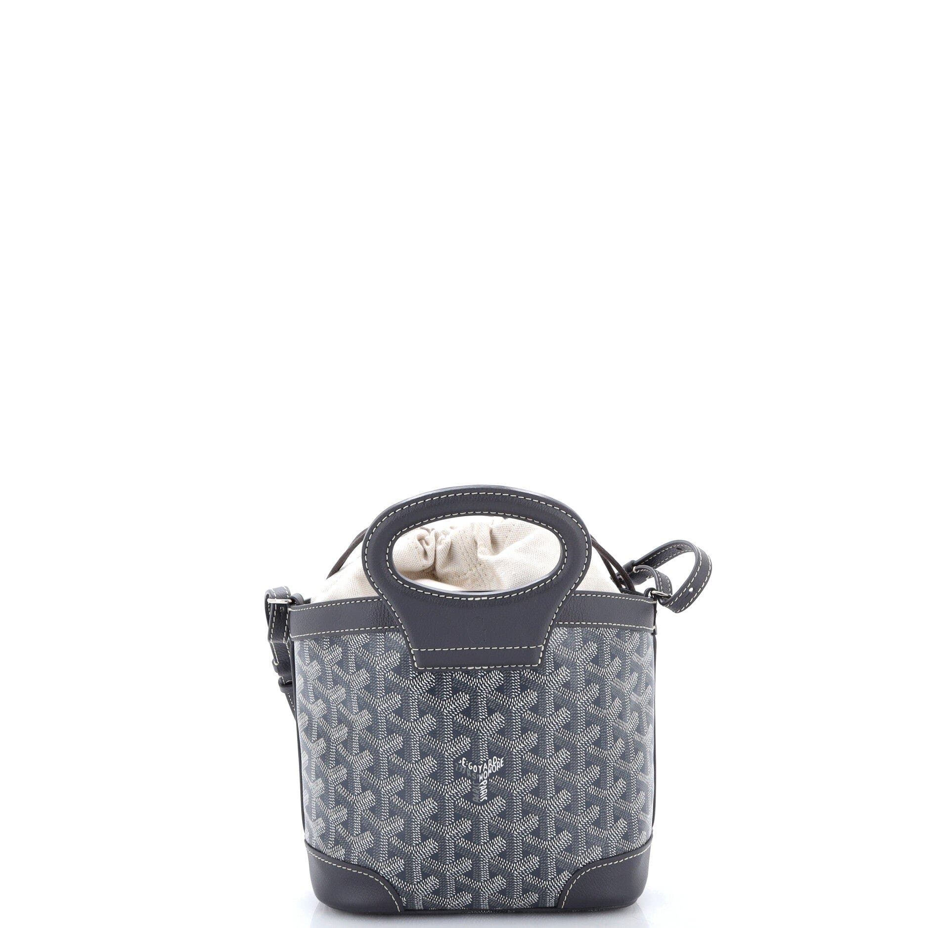 Beluga Bag Coated Canvas Mini, Alternate, color, Grey