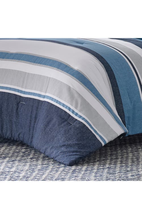 NAUTICA NAUTICA WESTPORT REVERSIBLE COMFORTER & SHAM SET