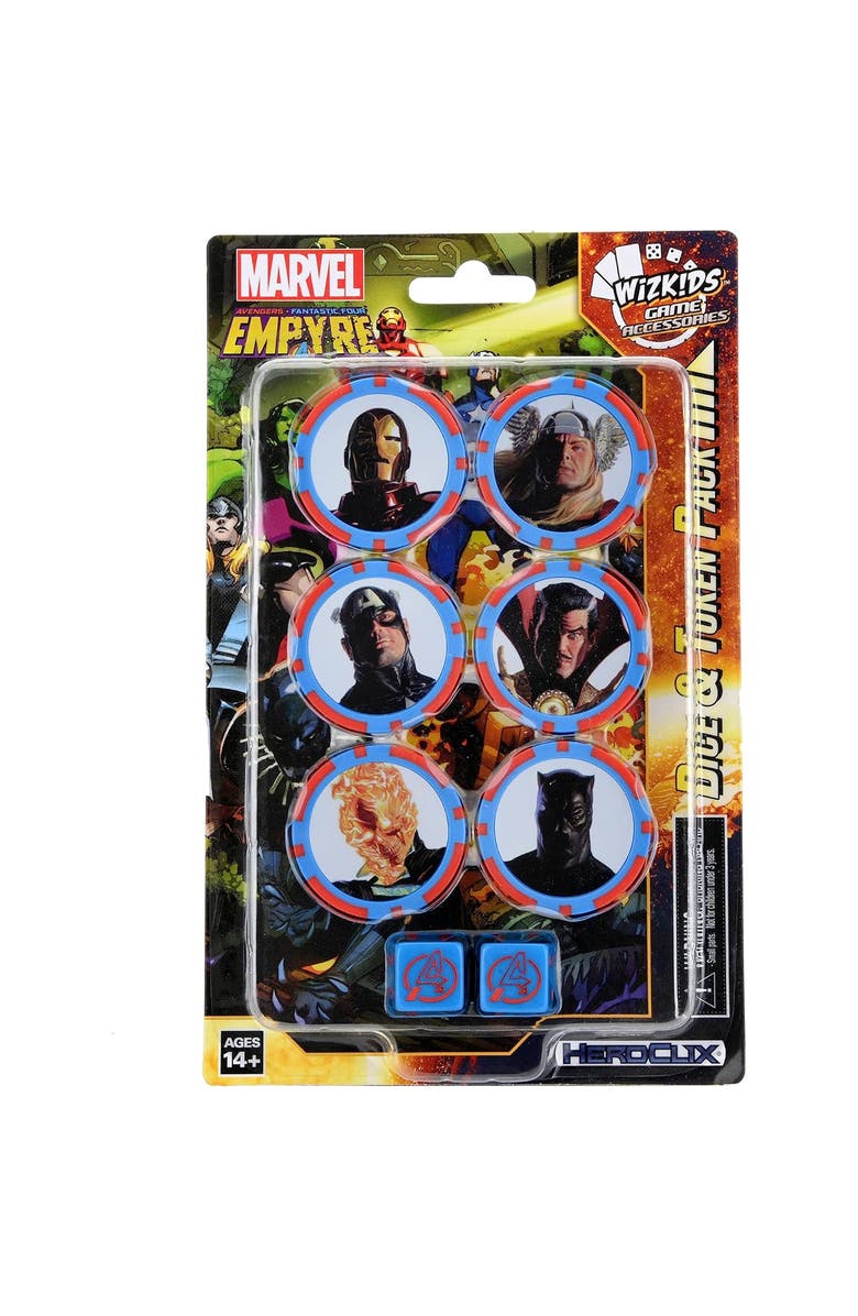 WizKids Games Marvel HeroClix Avengers Fantastic Four Empyre Dice
Token Pack, Main, color, Multicolored