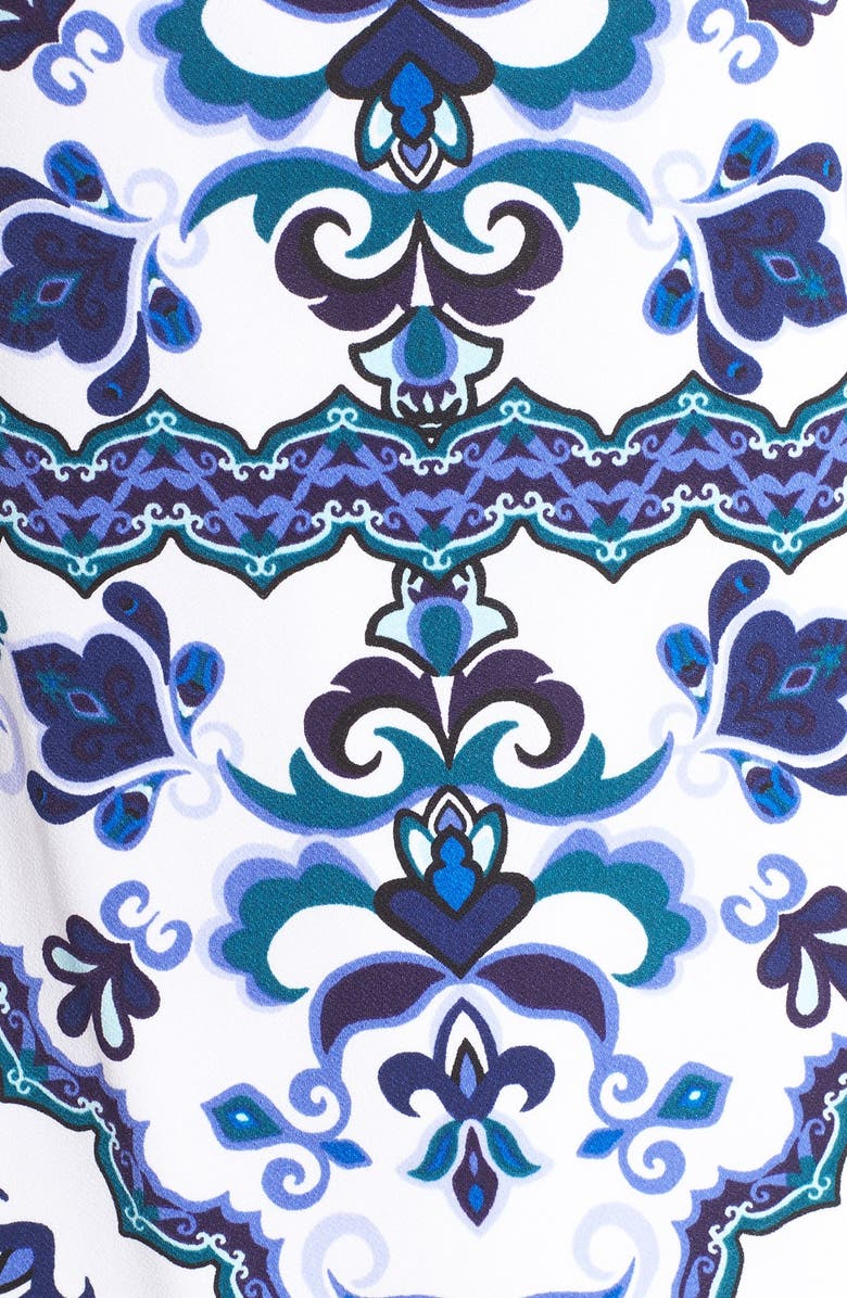 Vince Camuto Print Crepe Shift Dress, Alternate, color,