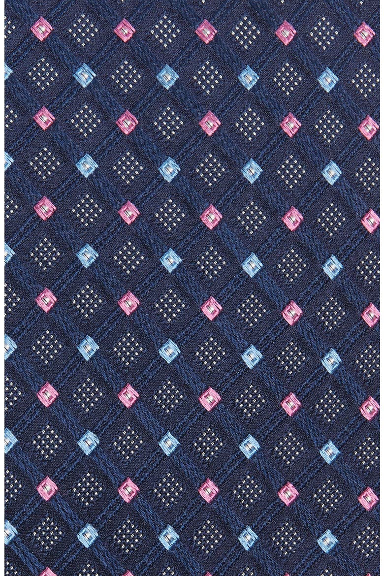 Coventry Neat Silk Tie, Alternate, color, MARINA