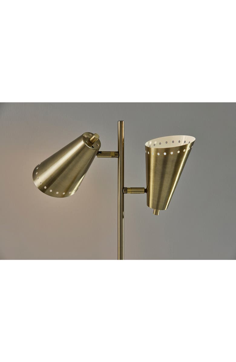 ADESSO LIGHTING Josephine Desk Lamp, Alternate, color, Antique Brass