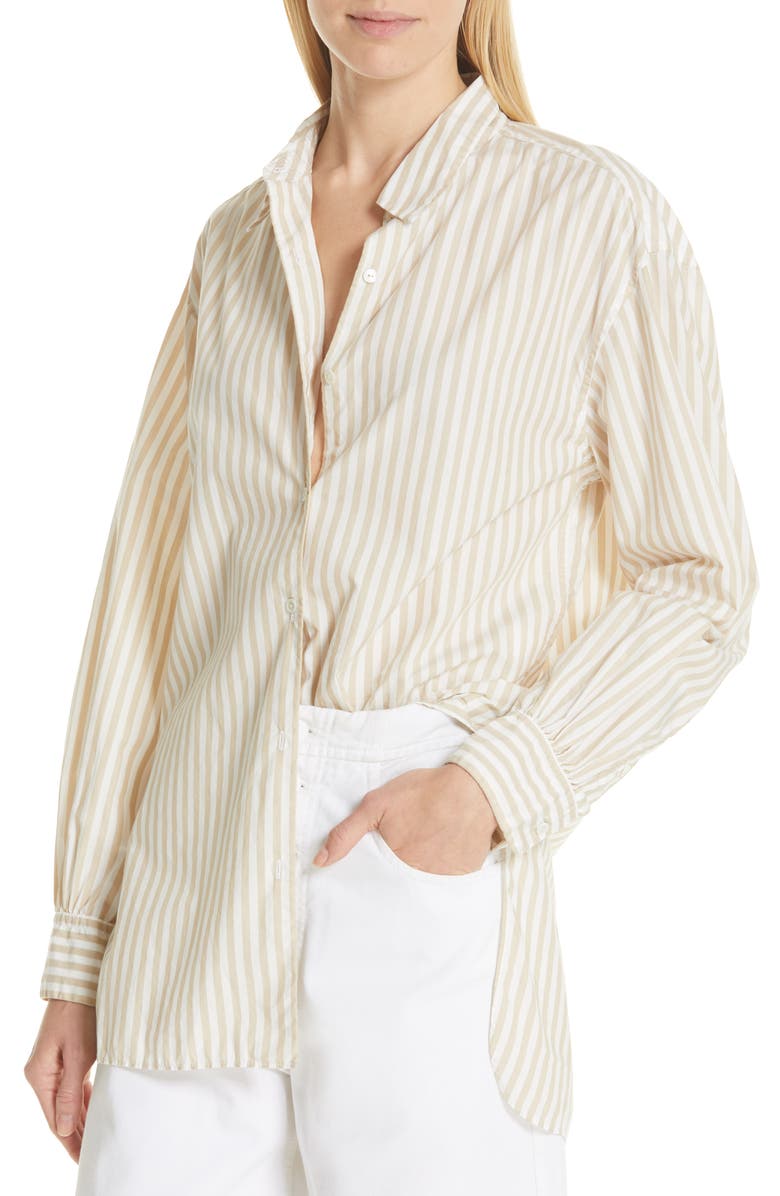 Nili Lotan Noa Stripe Shirt, Alternate, color,