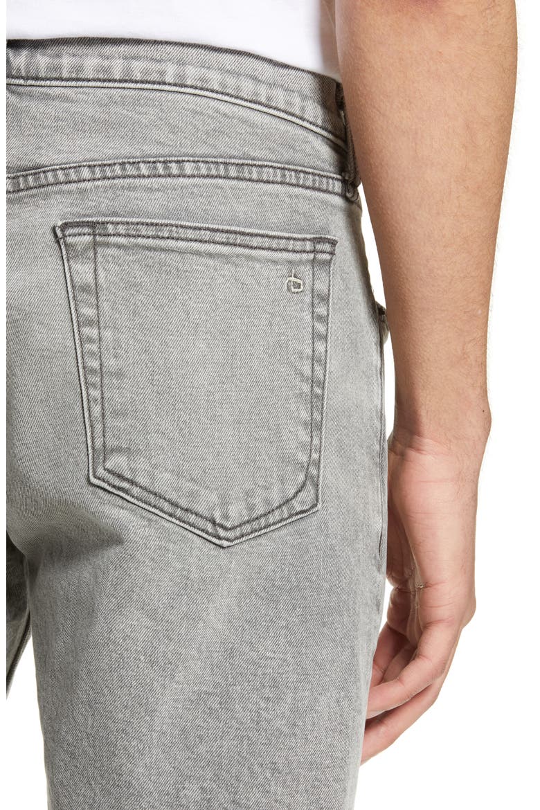 Fit 1 Skinny Fit Jeans, Alternate, color, BRODERICK